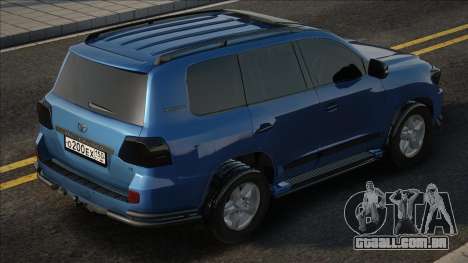 Toyota Land Cruiser 200 [Blue Ver] para GTA San Andreas