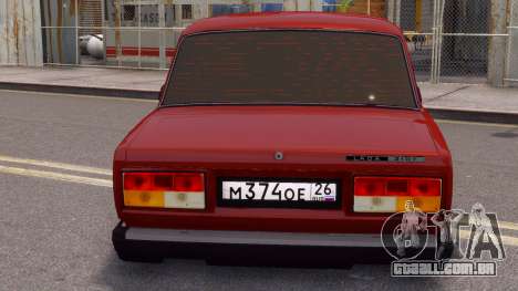 Vaz-2107 [Rad] para GTA 4