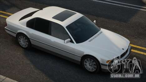 BMW 750I E38 1996 Ukr White para GTA San Andreas