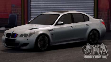 BMW M5 E60 White para GTA 4