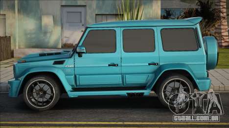 Mercedes-Benz G65 Onyx Blue Edit para GTA San Andreas