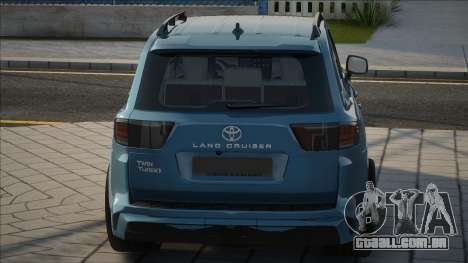 Toyota Land Cruiser 300 2021 Blue para GTA San Andreas