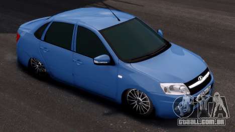 Lada Granta Sport Blue para GTA 4