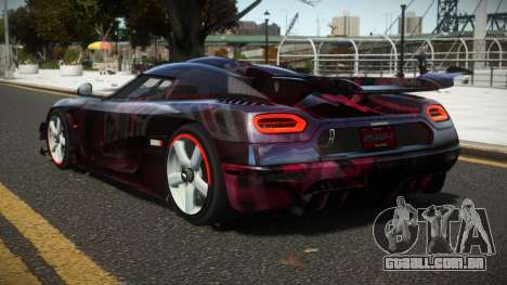 Koenigsegg Agera One G-Sport S10 para GTA 4