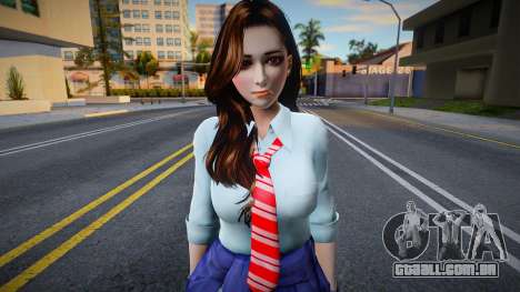 Hisoka Kurosawa - Springtime Schoolwear v4 para GTA San Andreas