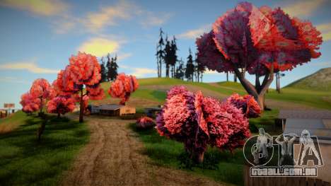 Folhagem colorida para GTA San Andreas