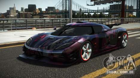 Koenigsegg Agera One G-Sport S10 para GTA 4