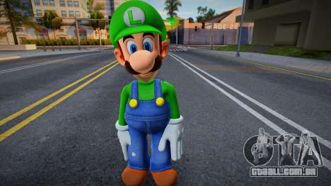 Luigi Mansion 3: Luigi para GTA San Andreas