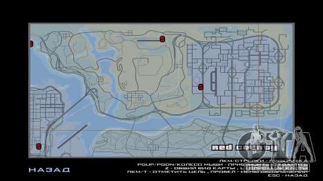 Mapa Transparente para GTA San Andreas