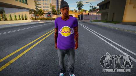 [HQ] Lakers Ballas Member para GTA San Andreas