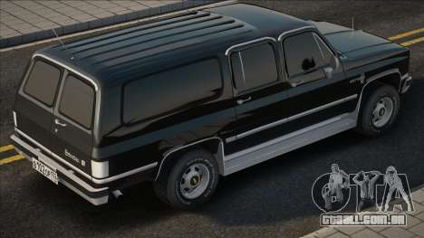 Chevrolet SubUrban Black Edition para GTA San Andreas