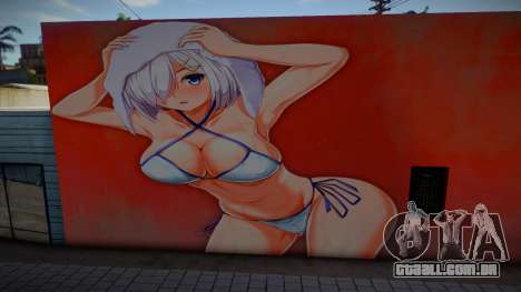 Anime Girl Wall Art pt. 2 para GTA San Andreas