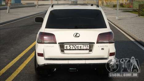 Lexus LX570 [White] para GTA San Andreas