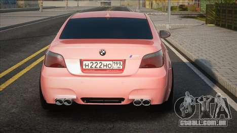 BMW M5 Rosa para GTA San Andreas