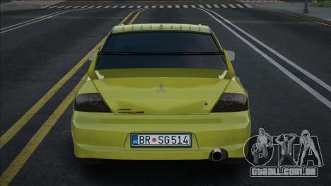 Mitsubishi Lancer EVO IX [Yellow] para GTA San Andreas