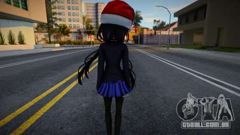 Kurumi Tokisaki (With Christmas Hat) para GTA San Andreas