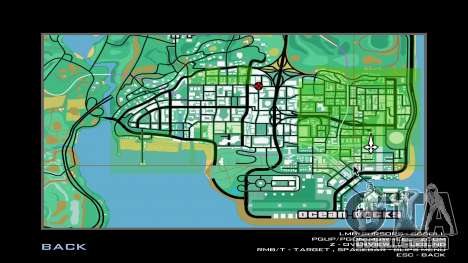 Novo mapa melhorado v1 para GTA San Andreas