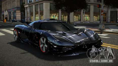 Koenigsegg Agera One G-Sport S11 para GTA 4