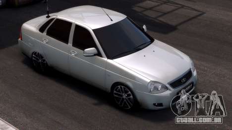 Lada Priora Silver para GTA 4