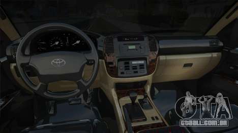 Toyota Land Cruiser VX Black Edition para GTA San Andreas