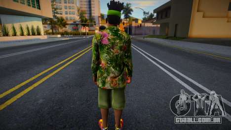 [HQ] Afro grove member para GTA San Andreas