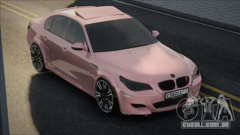 BMW M5 GOLD DG para GTA San Andreas