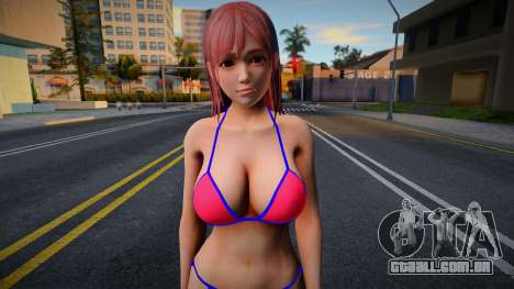Honoka DOA Bikini para GTA San Andreas