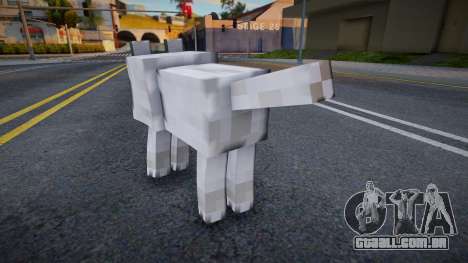Minecraft Lobo v1 para GTA San Andreas