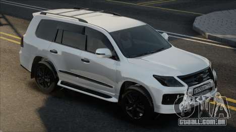 Lexus LX570 [White] para GTA San Andreas