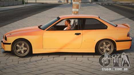 BMW E36 Yellow para GTA San Andreas