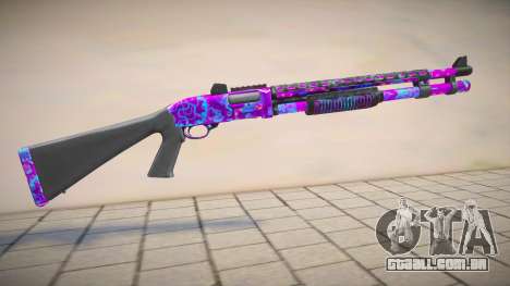 Colorful Chromegun para GTA San Andreas