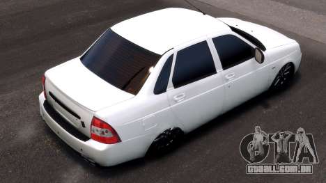 Lada Priora White Ver para GTA 4