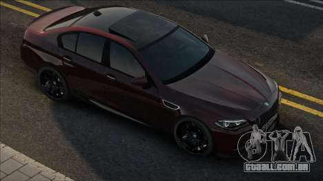 BMW M5 F10 Cereja para GTA San Andreas