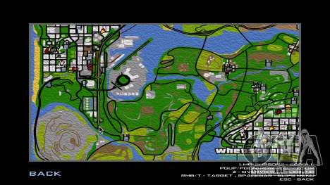 Mapa Desenhado para GTA San Andreas