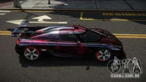 Koenigsegg Agera One G-Sport S10 para GTA 4