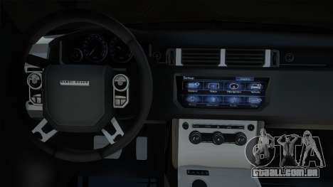 Land Rover Range Rover Sva Black para GTA San Andreas