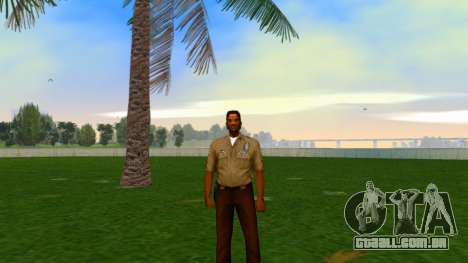 Lance Vance (Cop Outfit) Upscaled Ped para GTA Vice City