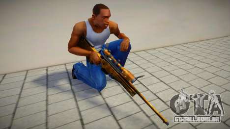 Sniper Gold 1 para GTA San Andreas