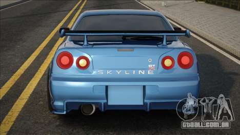 Nissan Skyline GT-4 R34 NISMO para GTA San Andreas