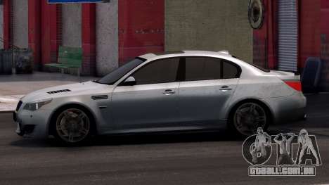 BMW M5 E60 White para GTA 4