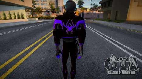 2020 SUIT VARIANT PURPLE para GTA San Andreas