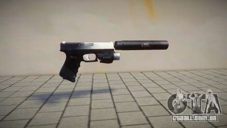 Glock-19 Silenced para GTA San Andreas