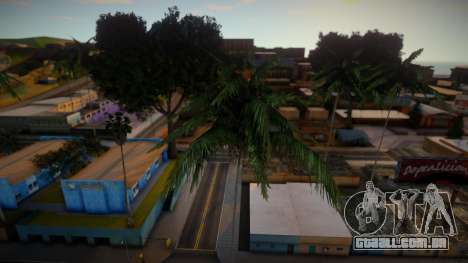 Vegetação atmosférica em estilo 80x para GTA San Andreas