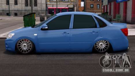 Lada Granta Sport Blue para GTA 4