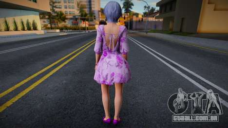 DOAXVV Shizuku - Flower Dress para GTA San Andreas