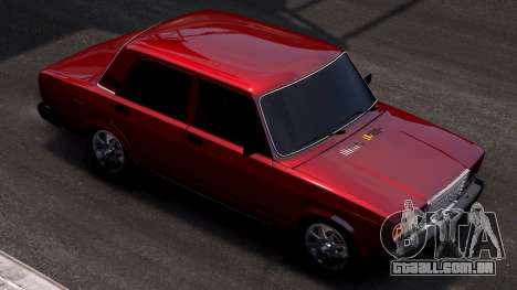 VAZ 2107 Turbo 07 para GTA 4