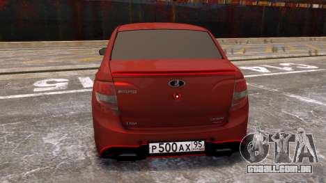 Lada Granta Sport [Red] para GTA 4
