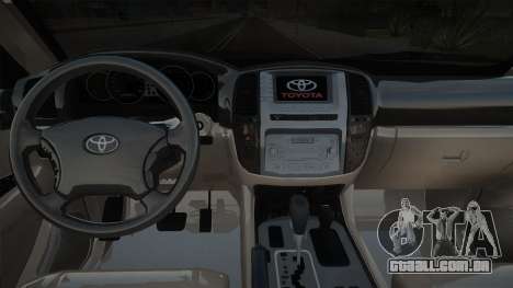 Toyota Land Cruiser 100 [Black] para GTA San Andreas