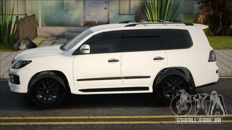 Lexus LX570 [White] para GTA San Andreas