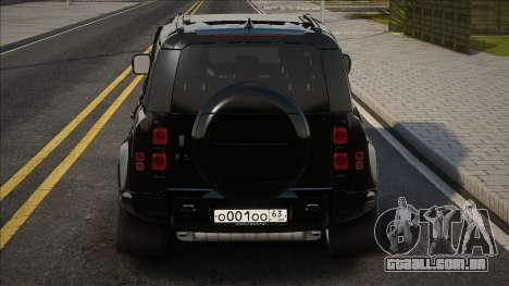 Land Rover Defender [Black] para GTA San Andreas